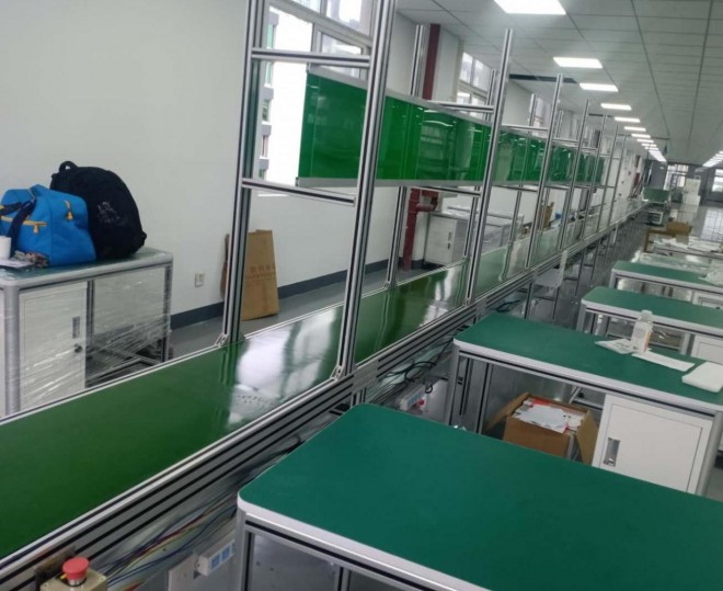 ベルト作業ライン